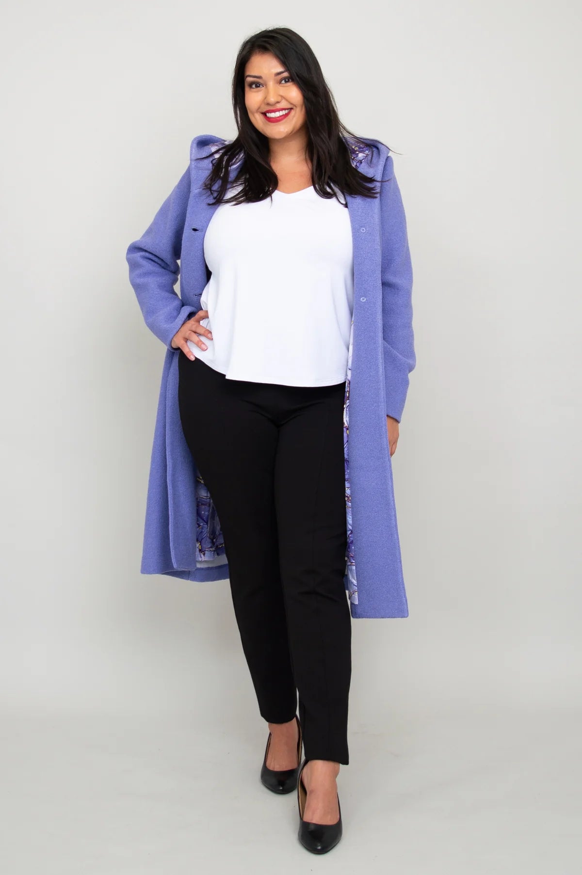 Blue Sky Britt Coat Boiled Wool