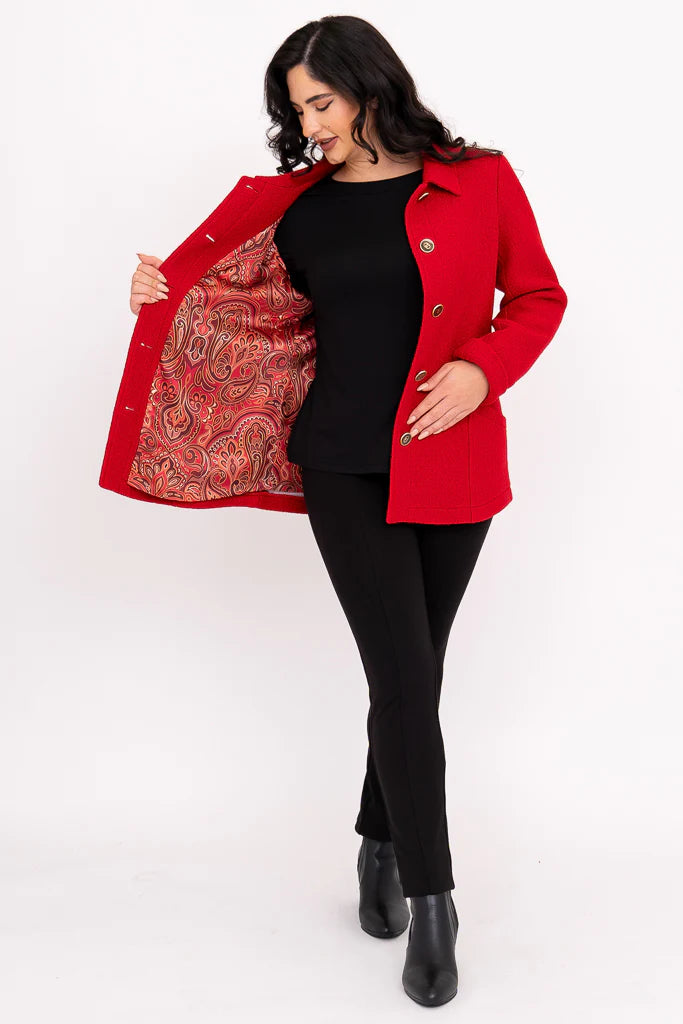 Blue Sky Quadra Coat Boiled Wool