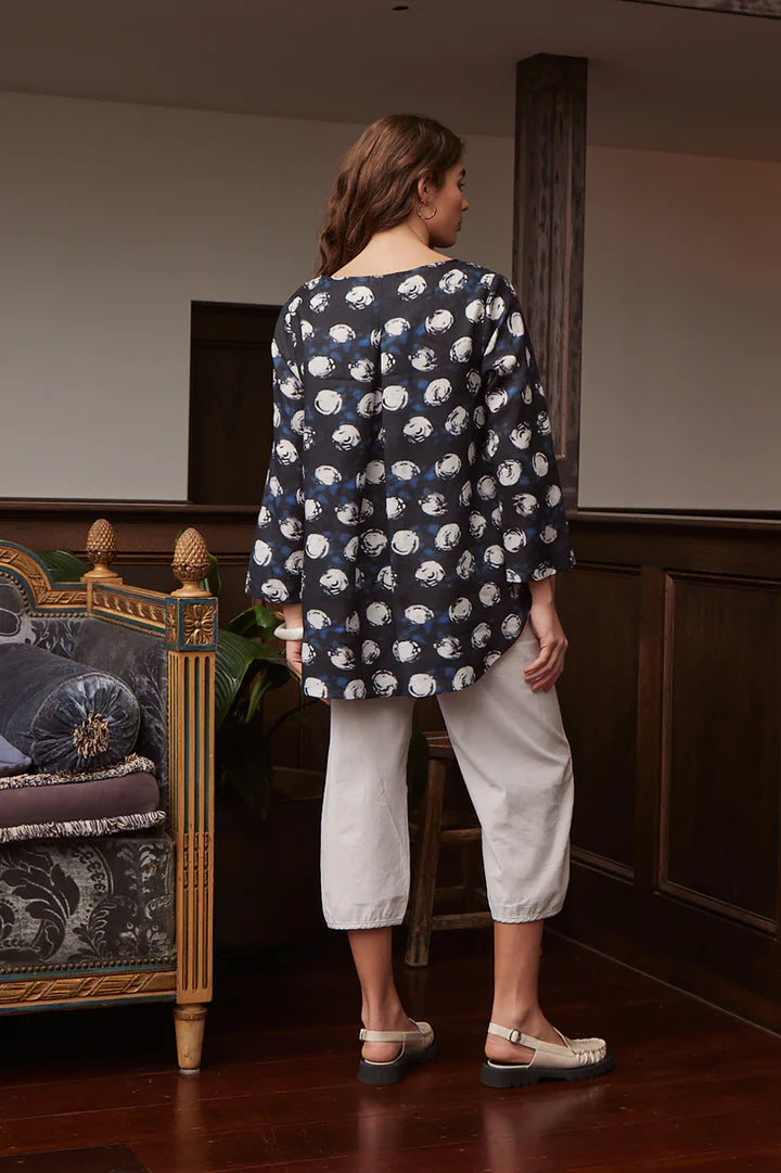 Valia Victoria Blouse/Tunic Navy