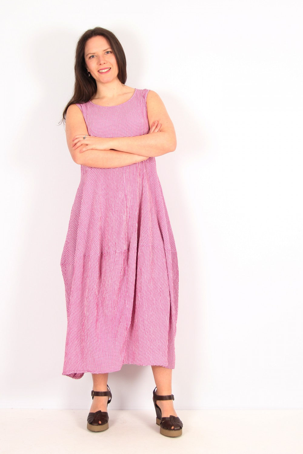 Cut Loose Bubble Dress Red Gingham Eveline Street Clothing Cut Loose Bubble Dress Red Gingham Eveline Street Clothing