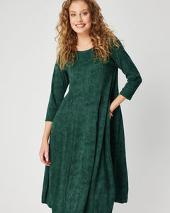 Valia Florentina Dress Green