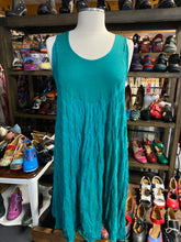 Load image into Gallery viewer, EVELINE STREET ONE SIZE MERINO JACQUARD SWING DRESS TUNIC-GREEN FLASH GREEN TREE-FOILS
