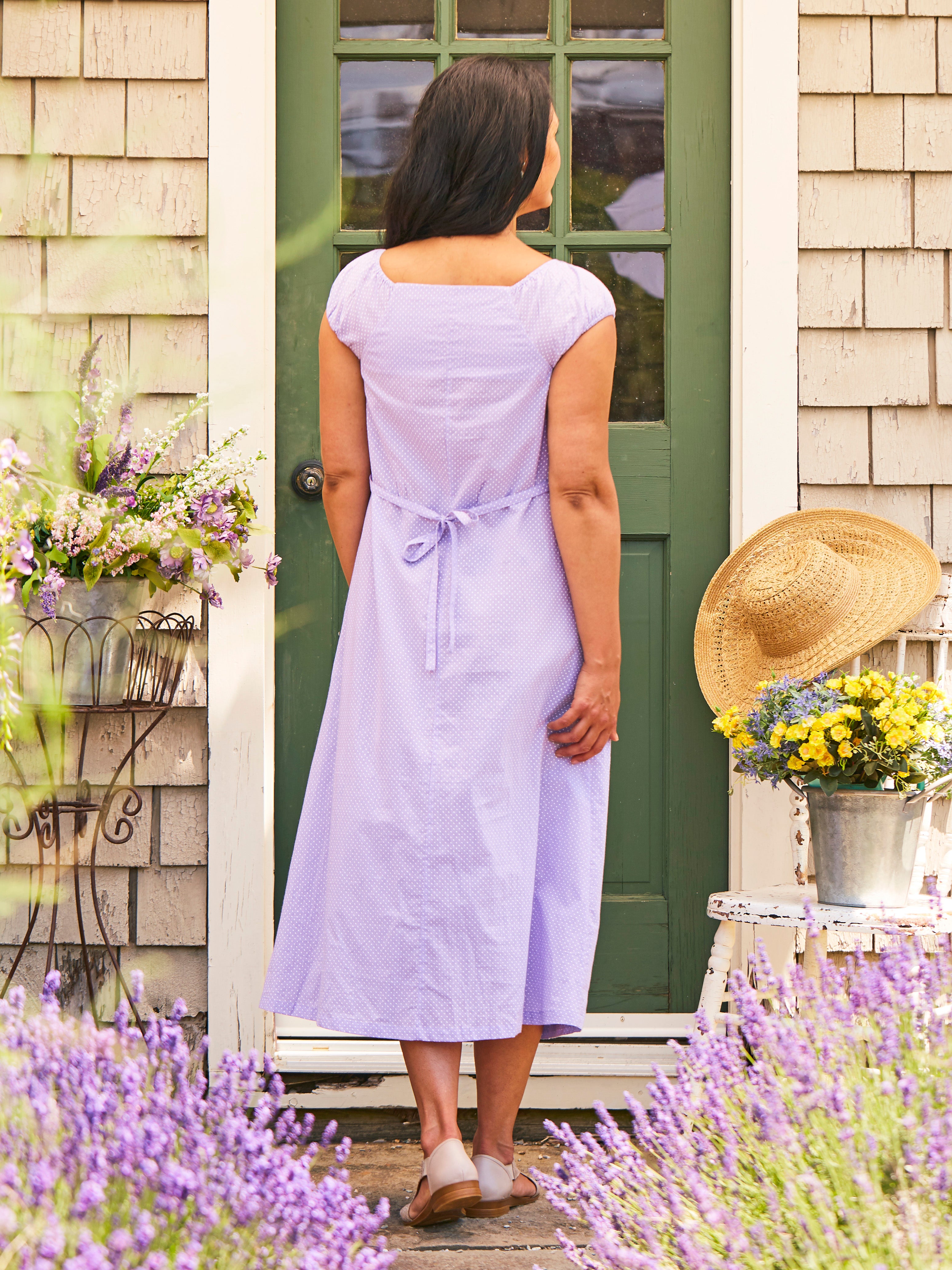 April Cornell Bellflower Dot dress