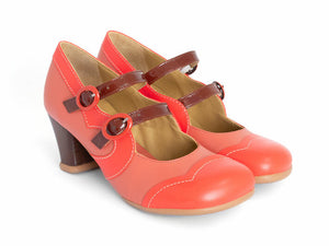 John Fluevog Marcello Orange