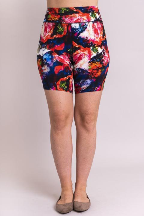 Blue Sky Bamboo Shorts Coral Dream