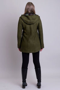 Blue Sky Olive Pea Coat