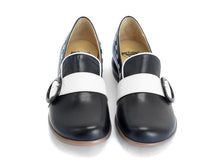 Load image into Gallery viewer, FLUEVOG Fellowship REMA Black/white buckle
