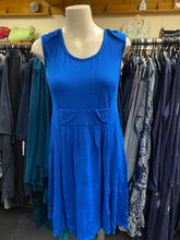 Load image into Gallery viewer, VALIA CLOTHING Ultrafine Merino Wool My Girl Dress-Vivid Blue
