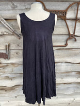 Load image into Gallery viewer, EVELINE STREET ONE SIZE MERINO ULTRA SOFT SWING DRESS-BAABAA BLACK SHEEP
