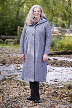 Load image into Gallery viewer, Blue Sky Long Coat-Light Grey Marle
