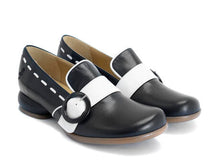 Load image into Gallery viewer, FLUEVOG Fellowship REMA Black/white buckle
