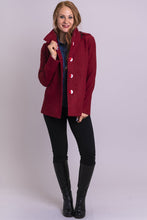 Load image into Gallery viewer, Blue Sky Boiled Merino Wool Coat-Red
