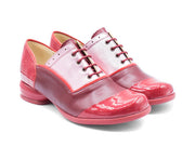 Fluevog Fellowship Darby Red/Pink