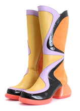 Load image into Gallery viewer, Fluevog Warhol Yellow/Orange
