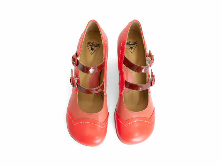 John Fluevog Marcello Orange