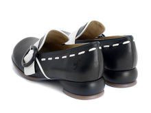 Load image into Gallery viewer, FLUEVOG Fellowship REMA Black/white buckle
