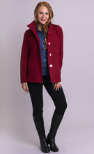 Load image into Gallery viewer, Blue Sky Boiled Merino Wool Coat-Red
