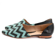 Fluevog Marina Raffia Eveline Street Custom