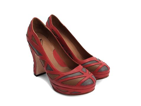 Fluevog Miracle Meera Red