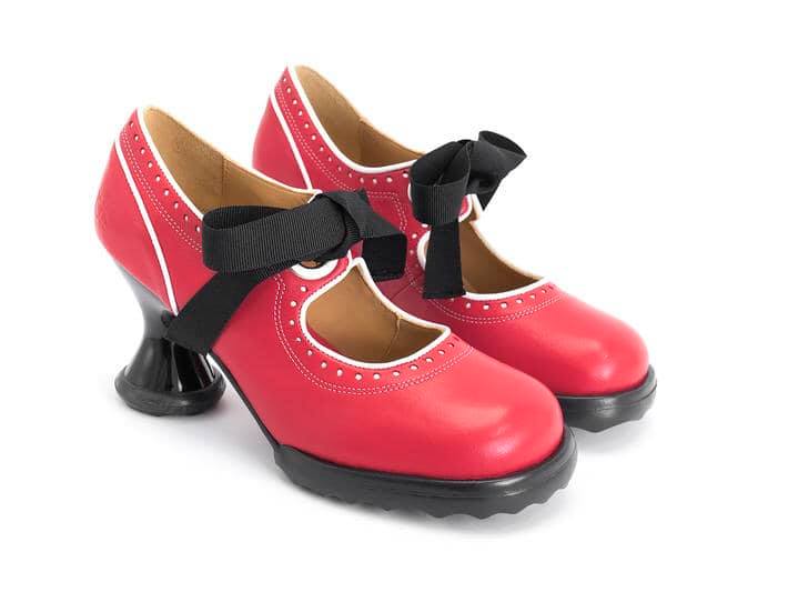 Fluevog Sugarsnap Red