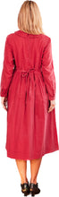 Load image into Gallery viewer, April Cornell Cranberry Dress
