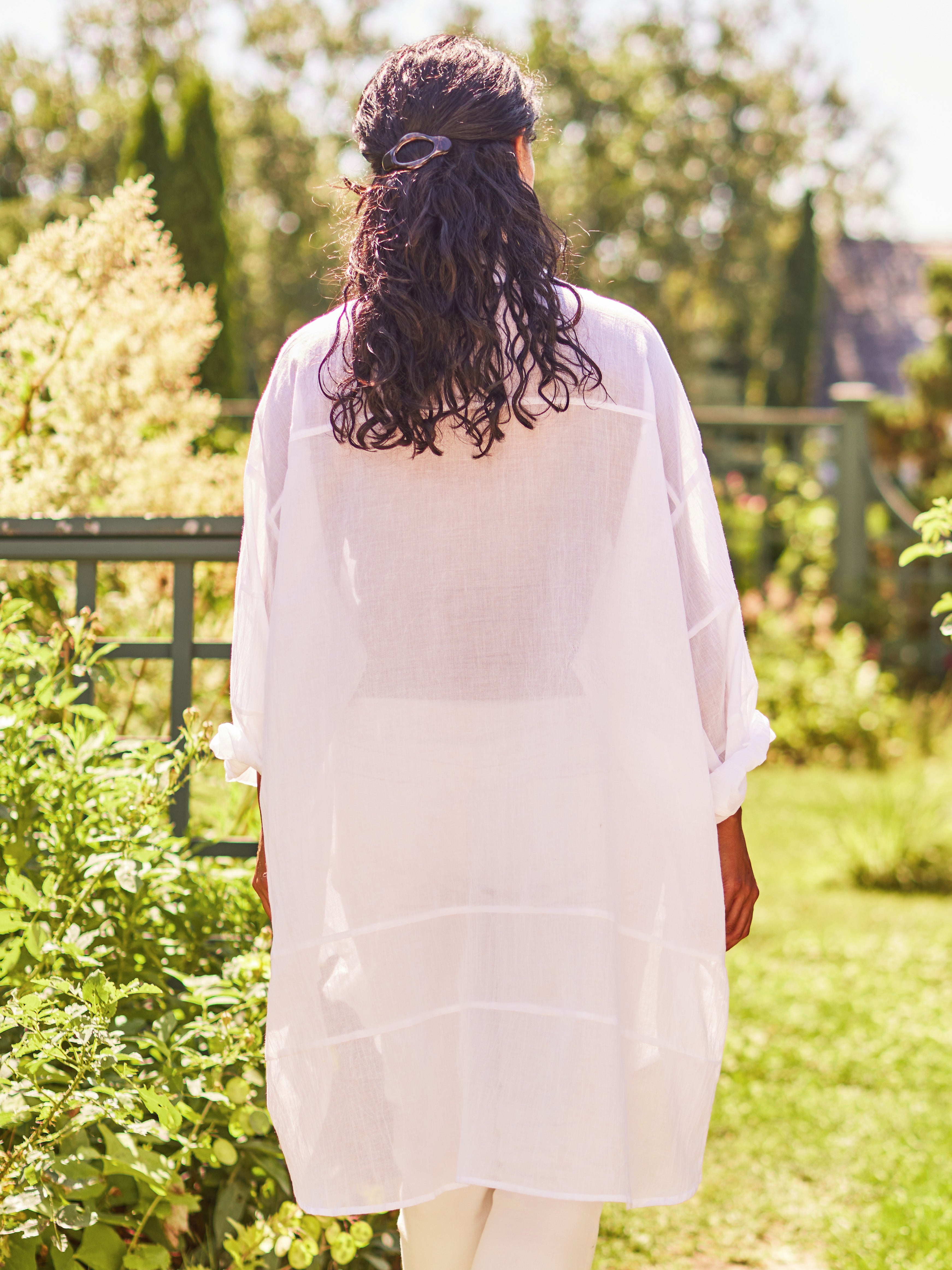 April Cornell Breezy Tunic White