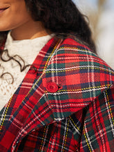 Load image into Gallery viewer, April Cornell Acquaintance Plaid Coat
