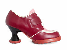 Load image into Gallery viewer, John Fluevog Mini Lolly Dark Red &amp; Pink
