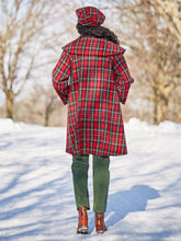 Load image into Gallery viewer, April Cornell Acquaintance Plaid Coat
