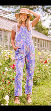 April Cornell Springtime Rose Overalls