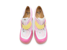 Load image into Gallery viewer, Fluevog Lolly-Pink &amp; Yellow
