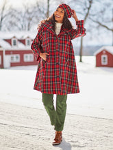 Load image into Gallery viewer, April Cornell Acquaintance Plaid Coat
