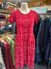 Valia Alice Dress Red