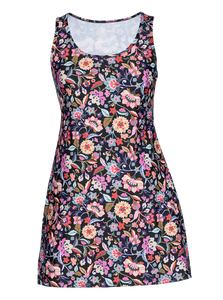 Nuu-Muu Flora Scoop Neck Pocket